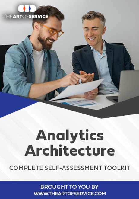 Analytics Architecture Toolkit