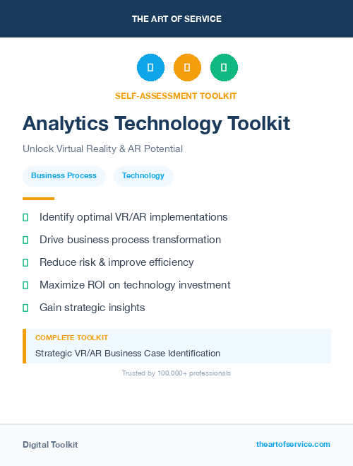 Analytics Technology Toolkit