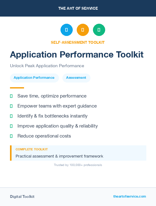 Application Performance Toolkit
