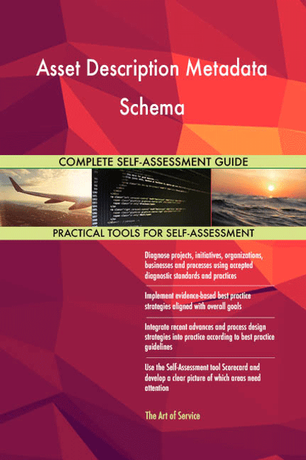 Asset Description Metadata Schema Toolkit Asset Description Metadata Schema Toolkit