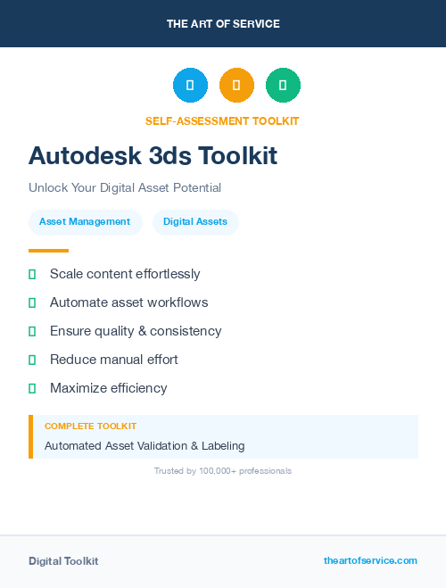 Autodesk 3ds Toolkit