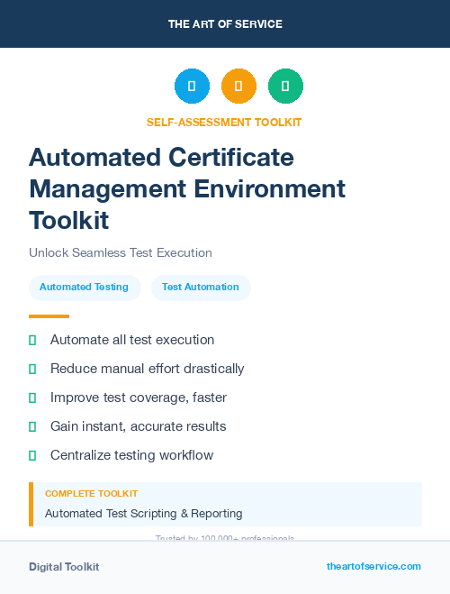 Automated Certificate Management Environment Toolkit