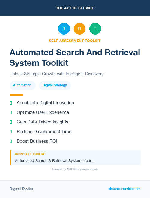 Automated Search And Retrieval System Toolkit