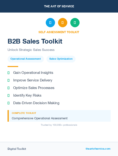B2B Sales Toolkit