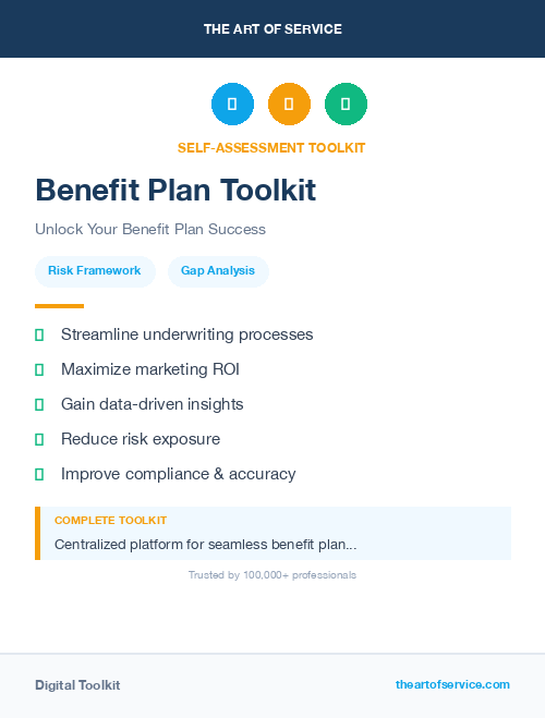 Benefit Plan Toolkit