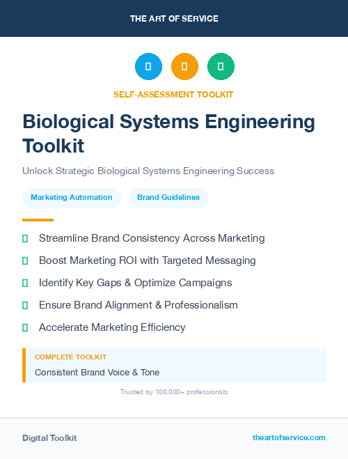 Biological Systems Engineering Toolkit