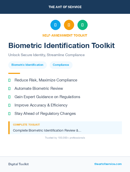 Biometric Identification Toolkit