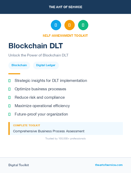 Blockchain DLT