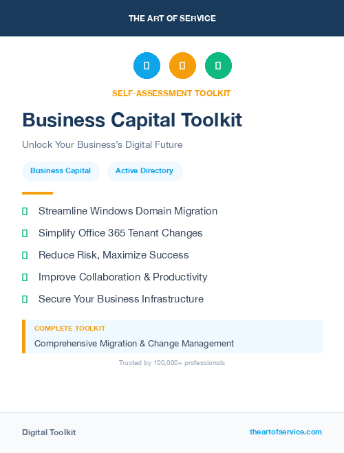 Business Capital Toolkit