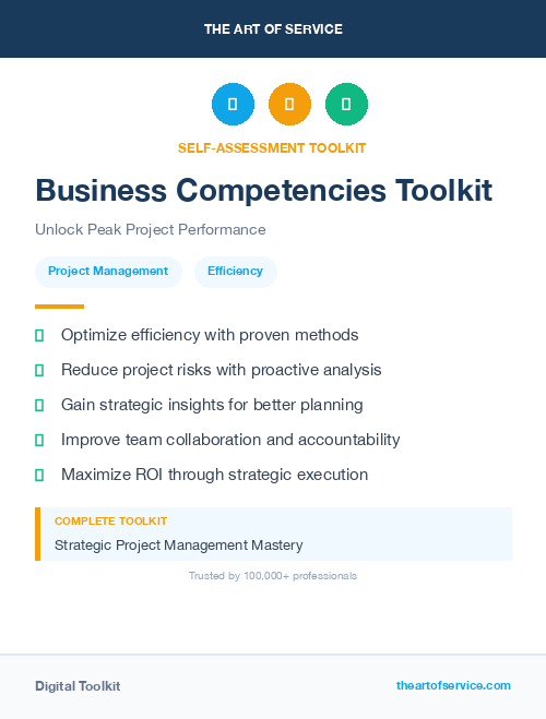 Business Competencies Toolkit