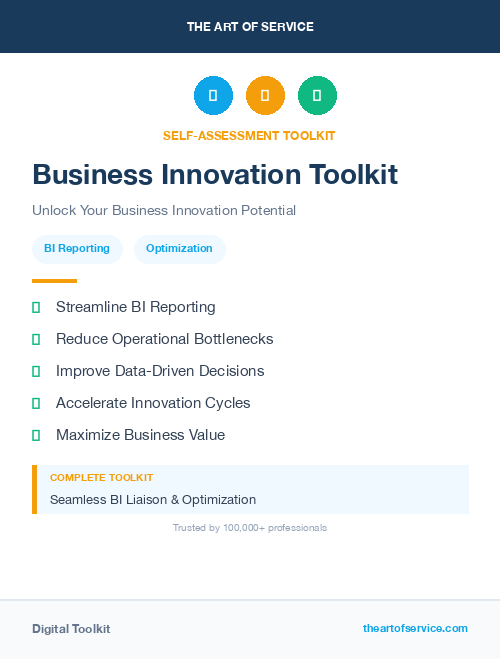 Business Innovation Toolkit