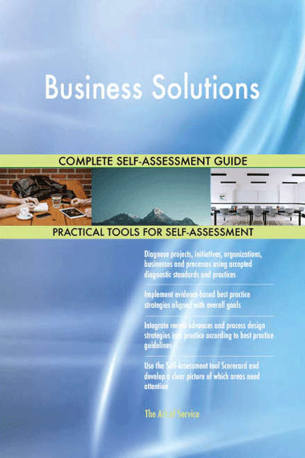 Business Solutions Toolkit