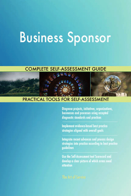 Business Sponsor Toolkit