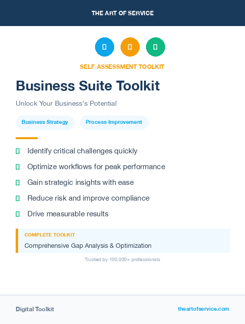 Business Suite Toolkit