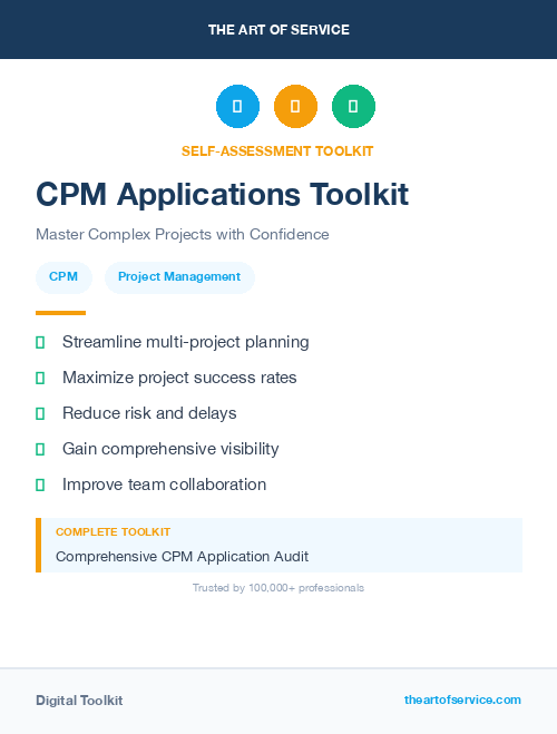 CPM Applications Toolkit