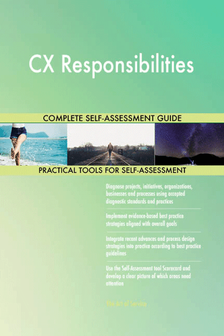 CX Responsibilities Toolkit