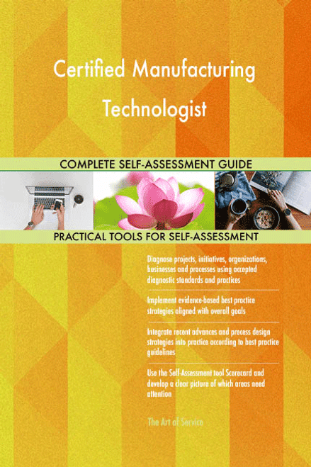 Certified Manufacturing Technologist Toolkit