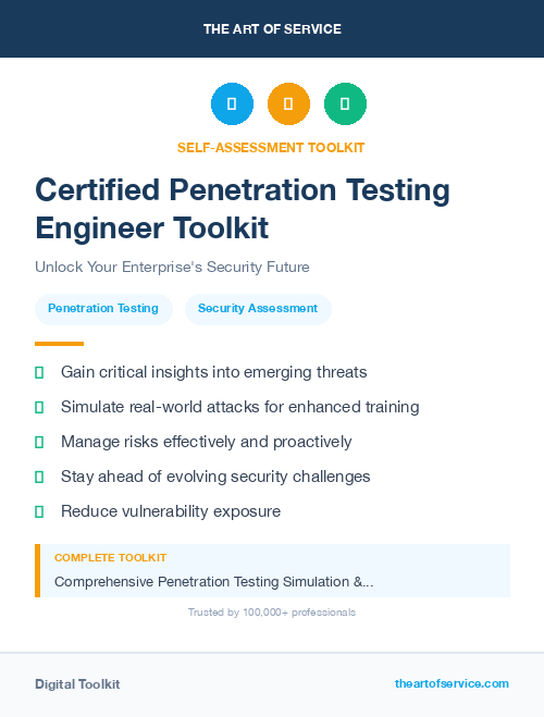 Certified Penetration Testing Engineer Toolkit