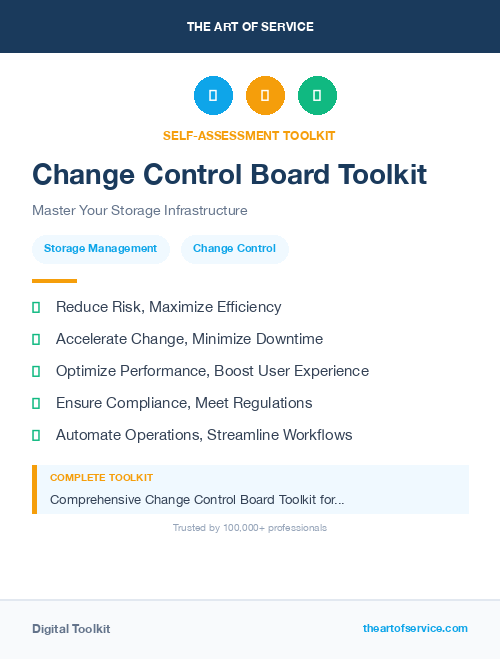 Change Control Board Toolkit