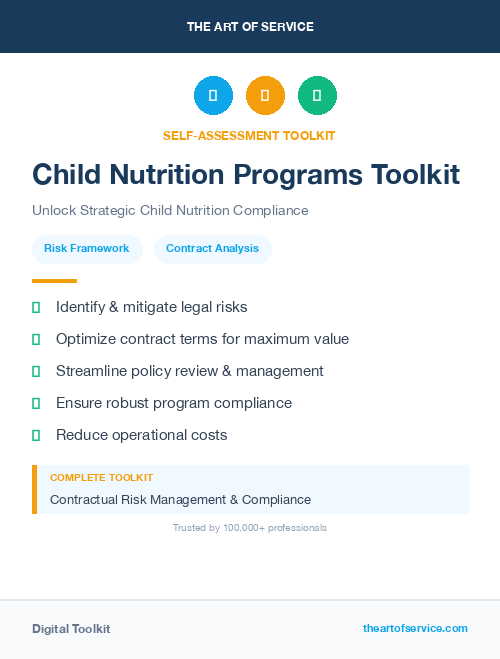 Child Nutrition Programs Toolkit