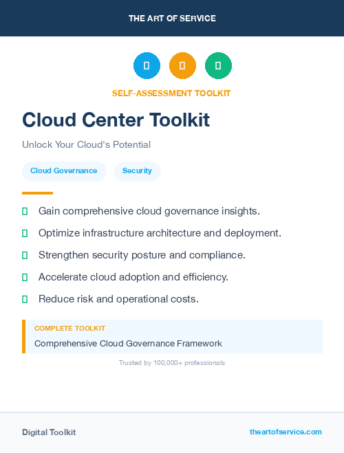 Cloud Center Toolkit