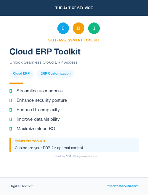 Cloud ERP Toolkit