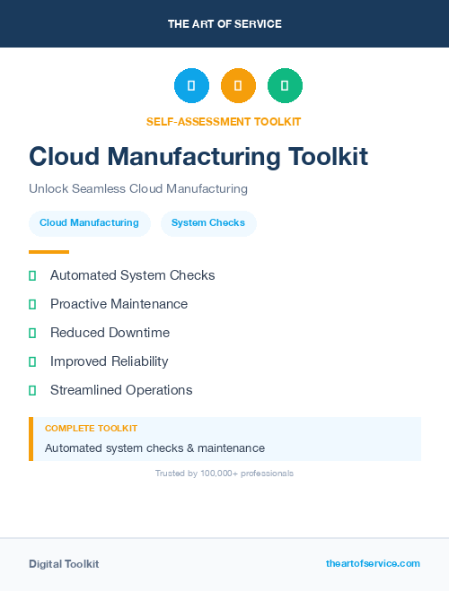 Cloud Manufacturing Toolkit