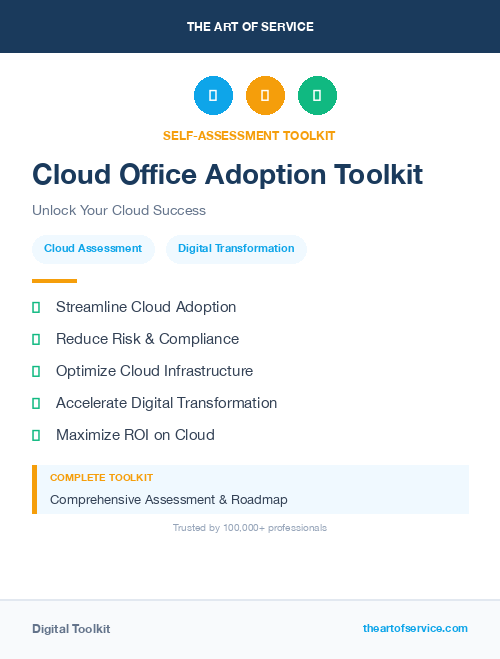 Cloud Office Adoption Toolkit
