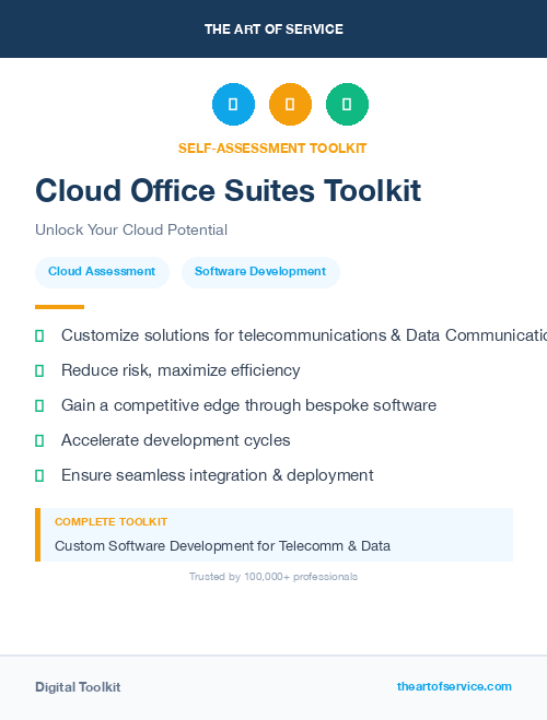 Cloud Office Suites Toolkit