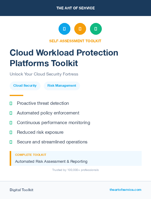Cloud Workload Protection Platforms Toolkit
