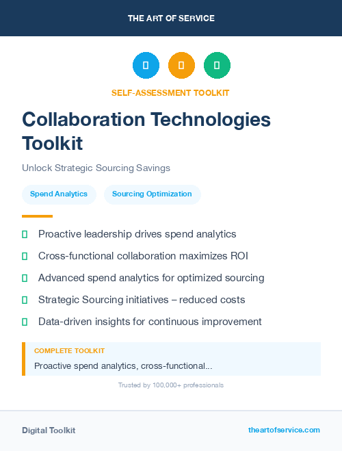 Collaboration Technologies Toolkit