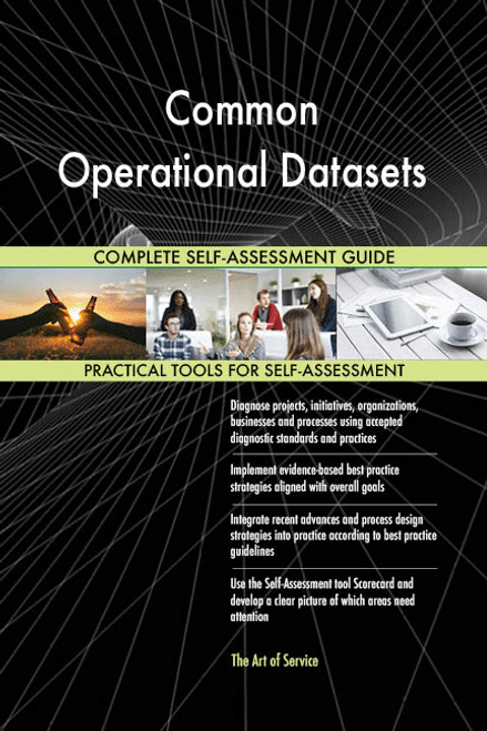 Common Operational Datasets Toolkit