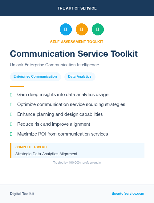 Communication Service Toolkit