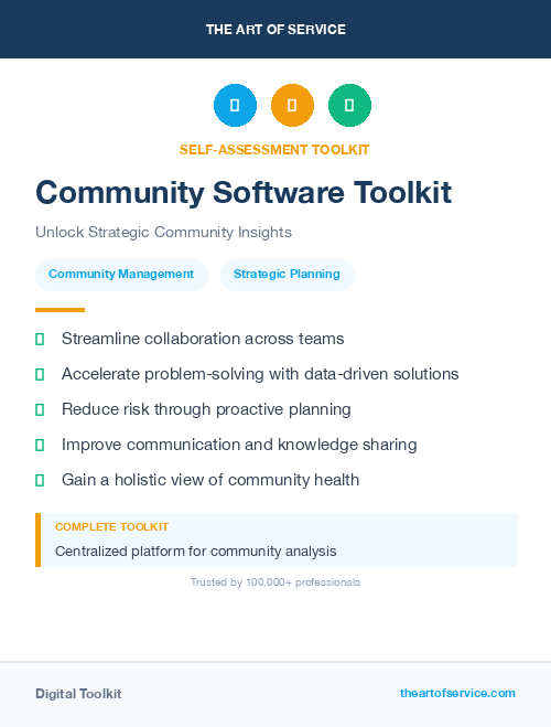 Community Software Toolkit