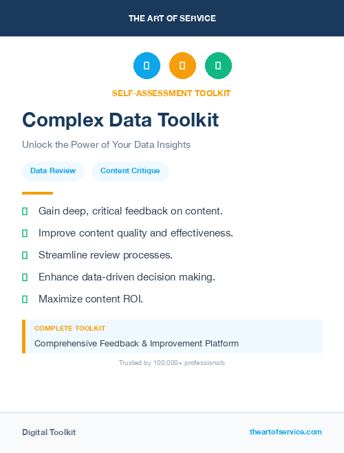 Complex Data Toolkit