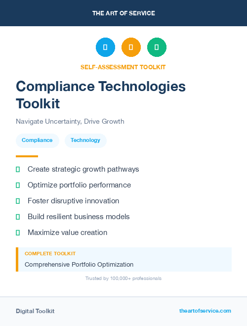 Compliance Technologies Toolkit