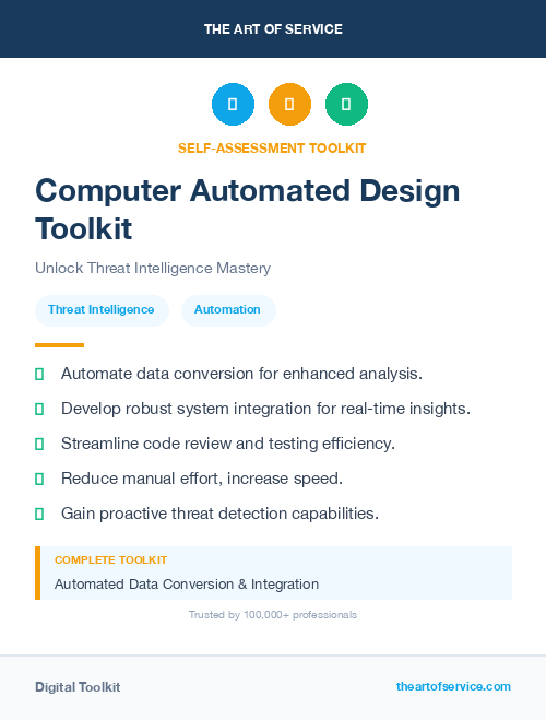 Computer Automated Design Toolkit