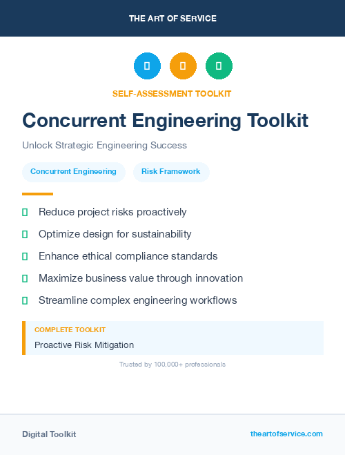 Concurrent Engineering Toolkit