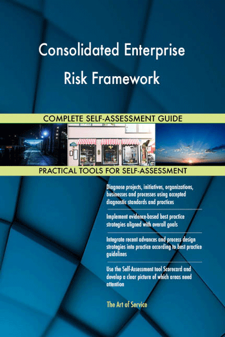 Consolidated Enterprise Risk Framework Toolkit