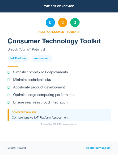 Consumer Technology Toolkit