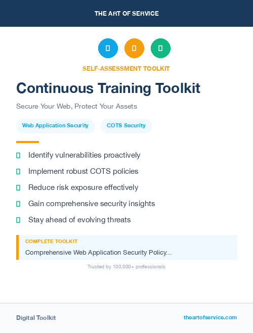Continuous Training Toolkit