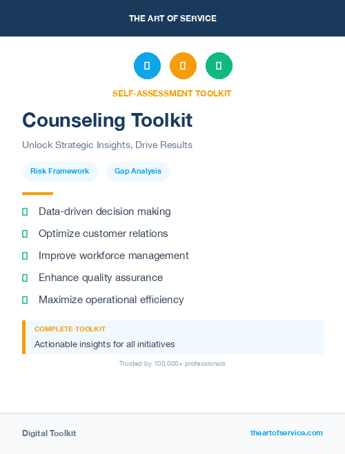 Counseling Toolkit