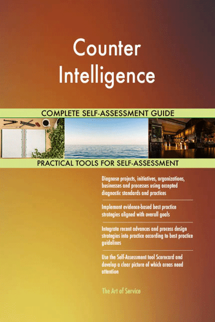 Counter Intelligence Toolkit Counter Intelligence Toolkit