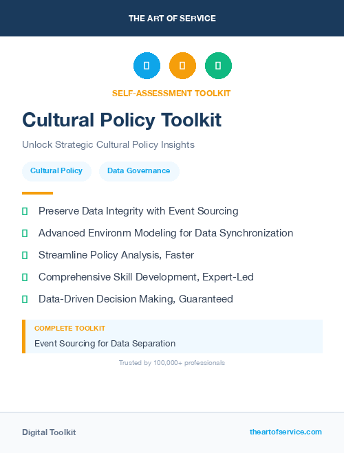 Cultural Policy Toolkit