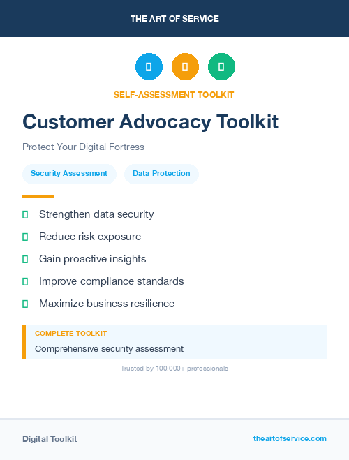 Customer Advocacy Toolkit