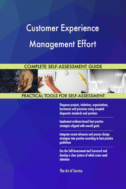 Customer Experience Management Effort Toolkit