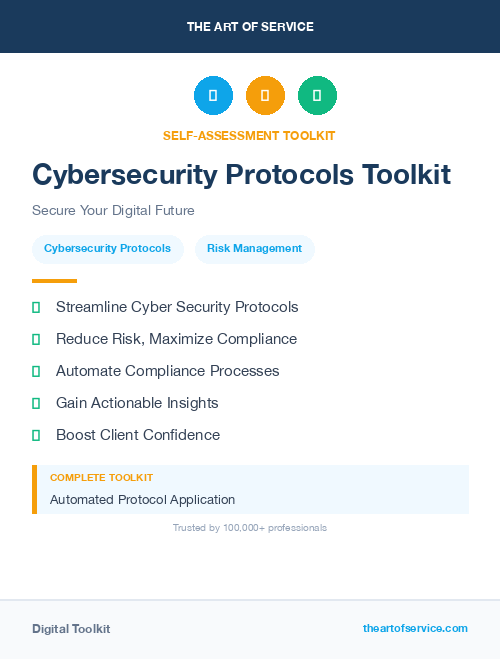 Cybersecurity Protocols Toolkit