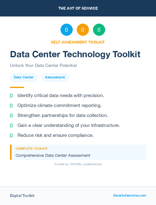Data Center Technology Toolkit