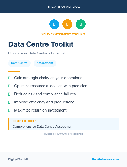 Data Centre Toolkit