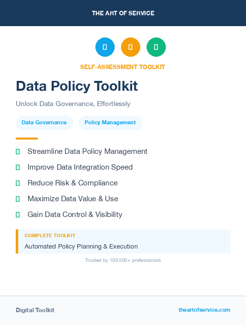 Data Policy Toolkit